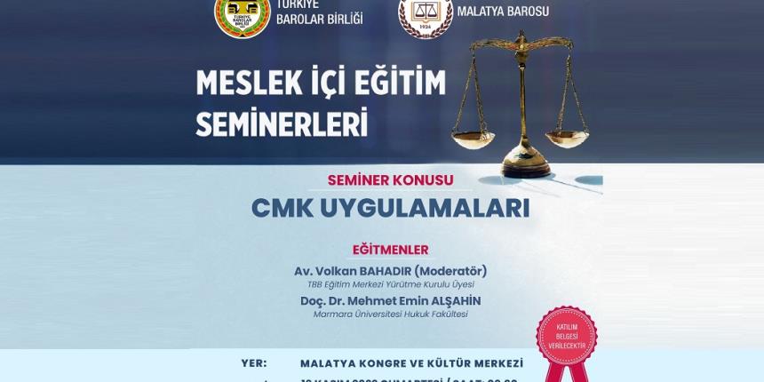 MESLEKİ EĞİTİM SEMİNERİ
